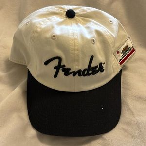 Fender hat with california republic logo. Brand new. Never worn. NWOT